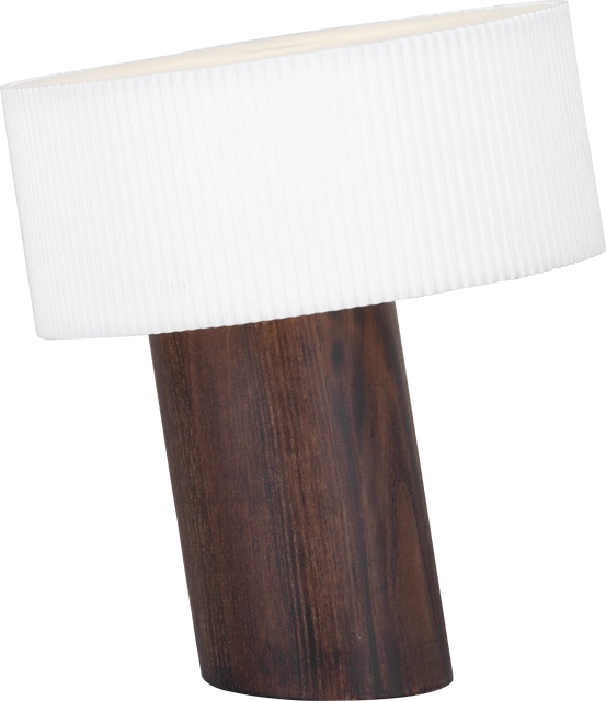Pisa bordlampe 20cm brun