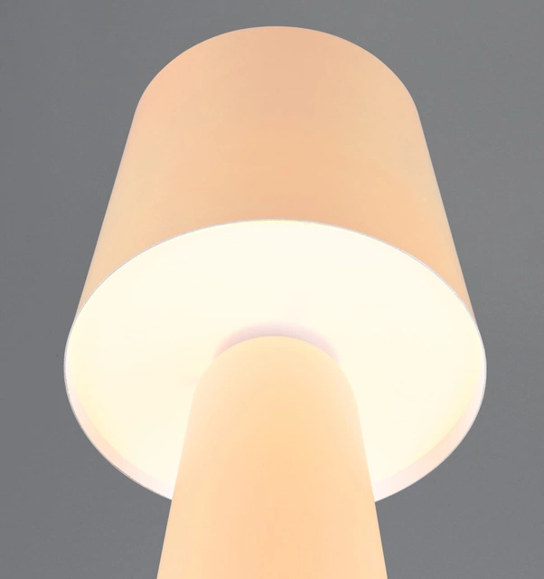 Nubian bordlampe 40cm gul