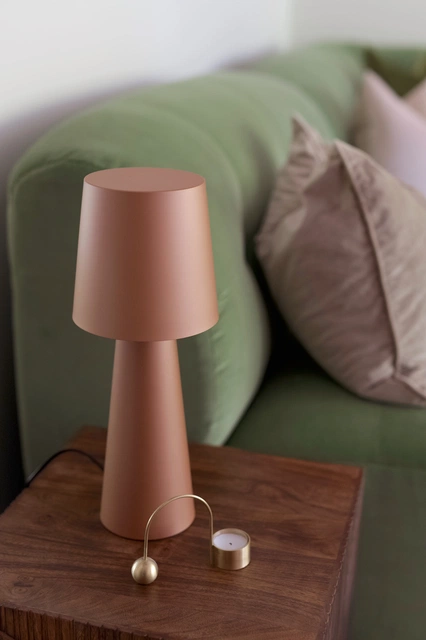 Nubian bordlampe 40cm brun