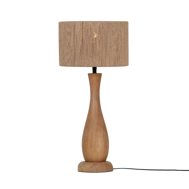 Toba bordlampe 54cm natur