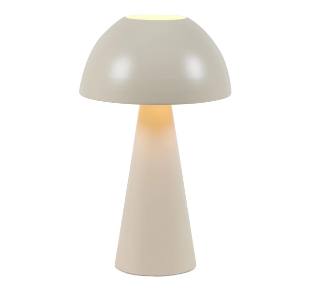 Kreta bordlampe 33cm beige
