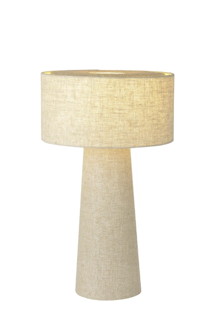 Leeroy bordlampe 30cm beige