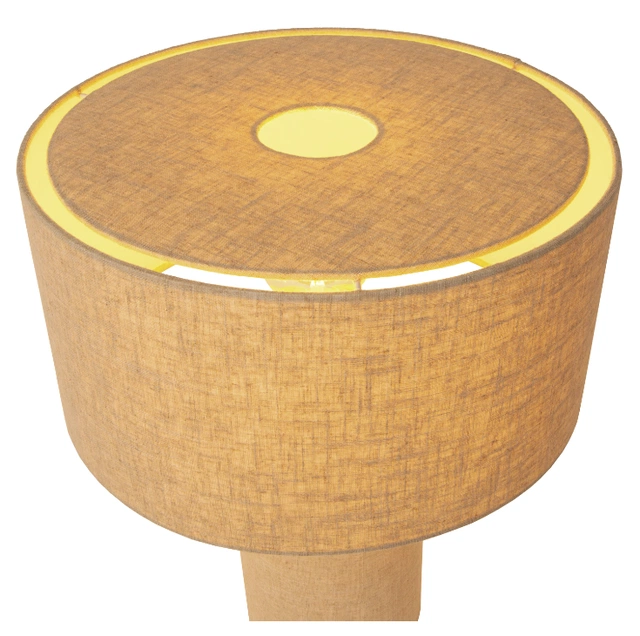 Leeroy bordlampe 42cm beige