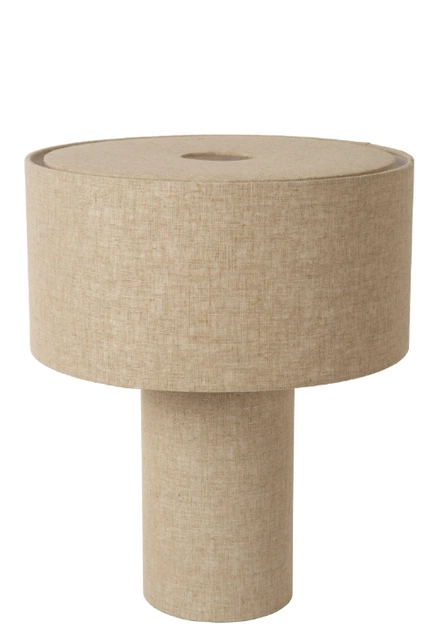Leeroy bordlampe 42cm beige
