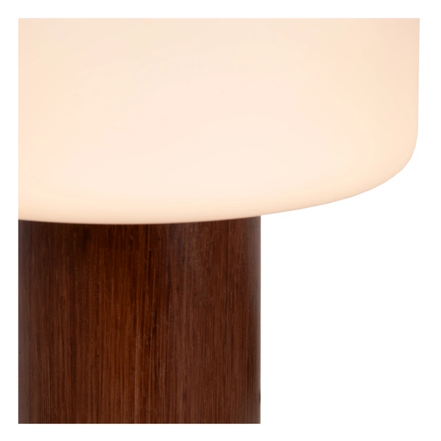 Kenan bordlampe 28cm brun