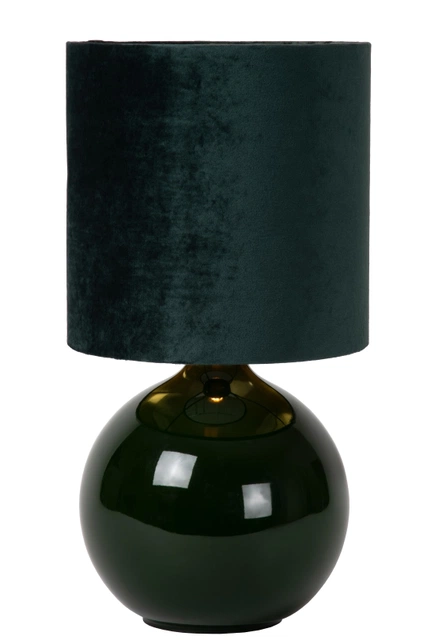 Esterad bordlampe 47cm grønn