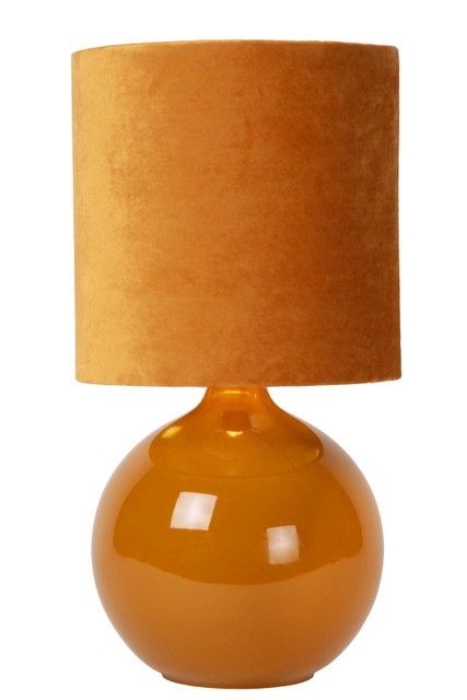 Esterad bordlampe 47cm oransje