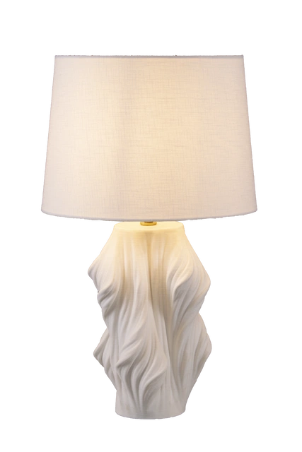 Wave 3D bordlampe 63cm hvit