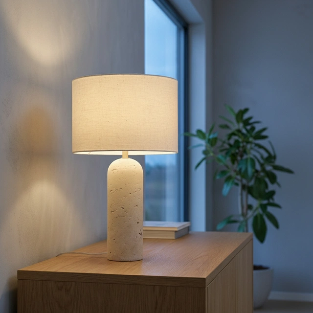 GoGo bordlampe 48cm hvit