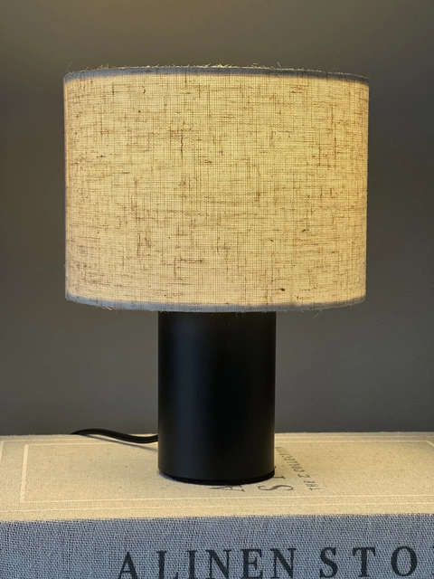 Lumo bordlampe 20cm sort