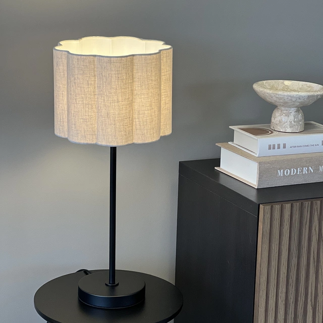 Blefjell bordlampe uten skjerm 42cm sort