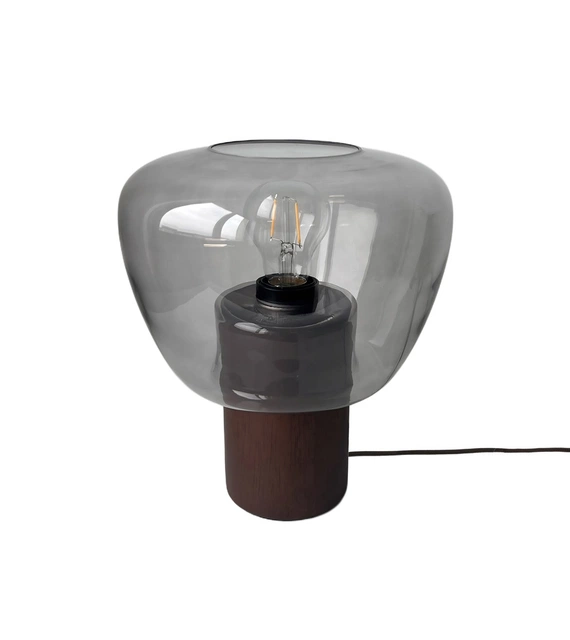 Bris bordlampe 25cm brun