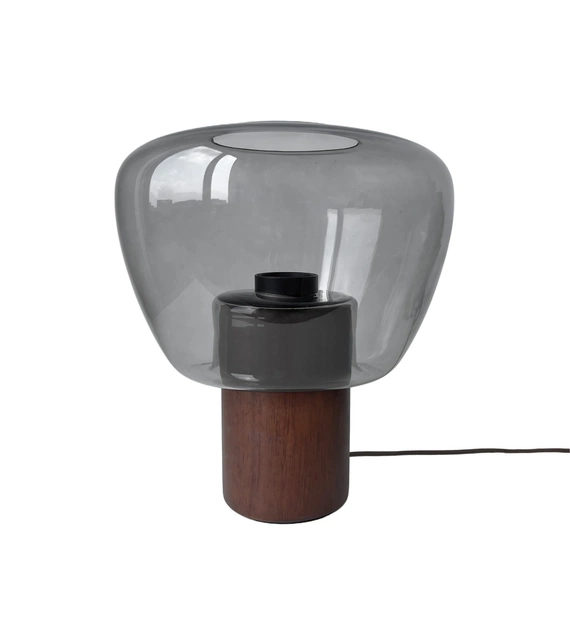 Bris bordlampe 25cm brun