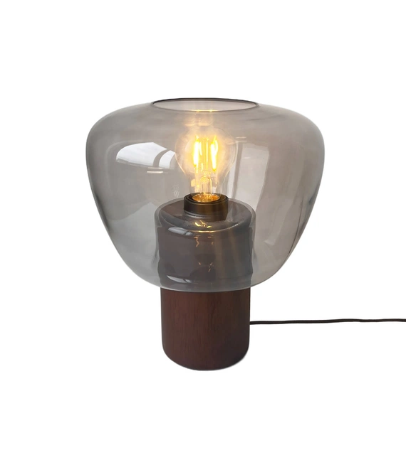 Bris bordlampe 25cm brun