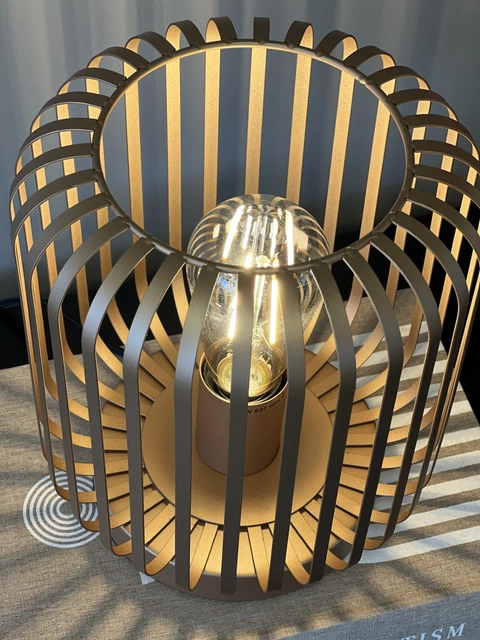 Maritza bordlampe 24,5cm champagne