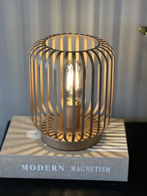 Maritza bordlampe 24,5cm champagne