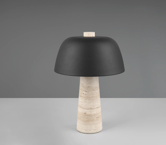 Timba bordlampe 42cm sort