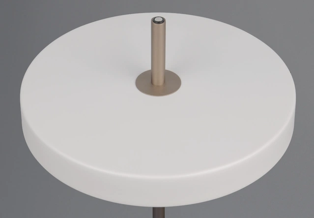 Keaton LED bordlampe 46cm grå
