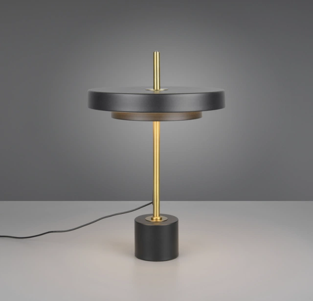 Keaton LED bordlampe 46cm sort