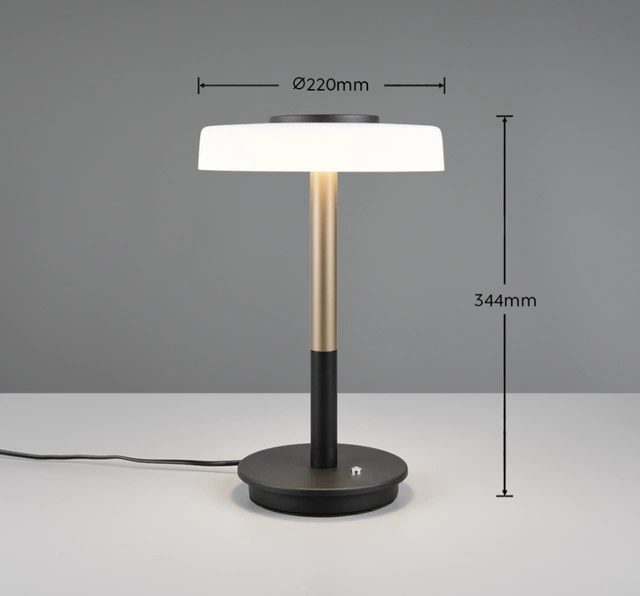 Celeste LED bordlampe 33cm flerfarget