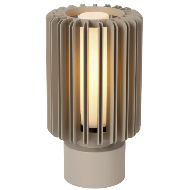 Lambres bordlampe 34cm beige