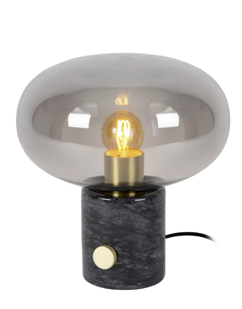 Charlize bordlampe 24cm marmor sort