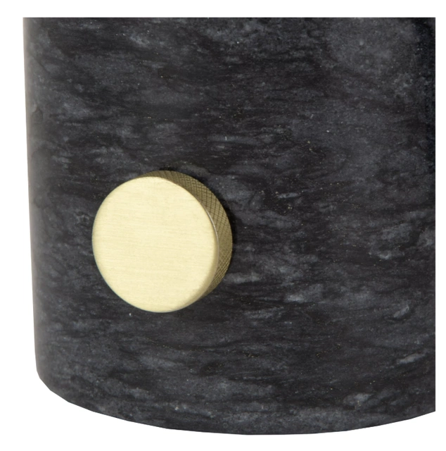 Charlize bordlampe 24cm marmor sort