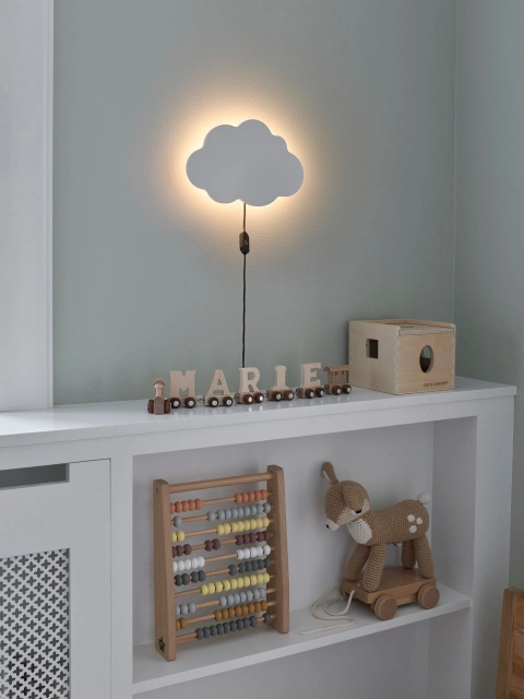 Sky LED vegglampe 16cm hvit