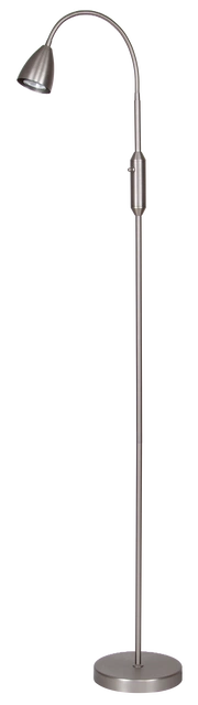 Lina leselampe gulv 1lys 150cm stål