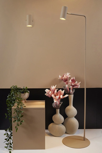 Grebbestad gulvlampe 1lys beige