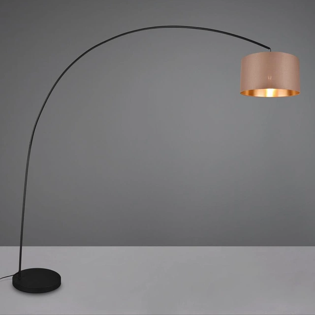 Mansur gulvlampe 210cm sort