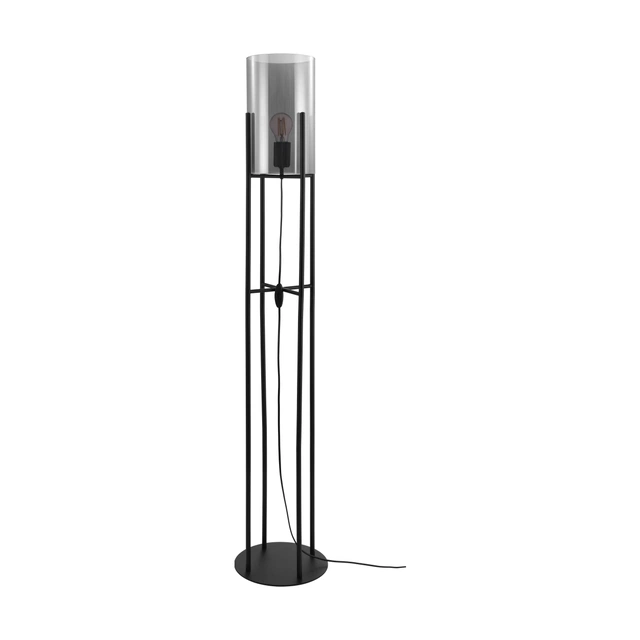 Glastonbury gulvlampe 136cm smoke