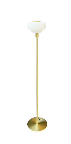 Soria gulvlampe 145cm messing