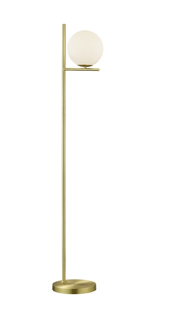 Pure gulvlampe 150cm messing