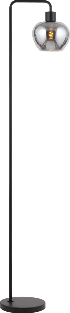 Kelly gulvlampe  152,5cm smoke
