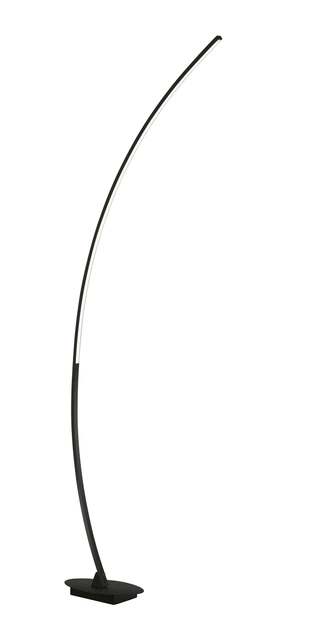Solo LED gulvlampe 158cm sort