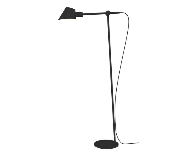 Stay leselampe gulv 135cm sort