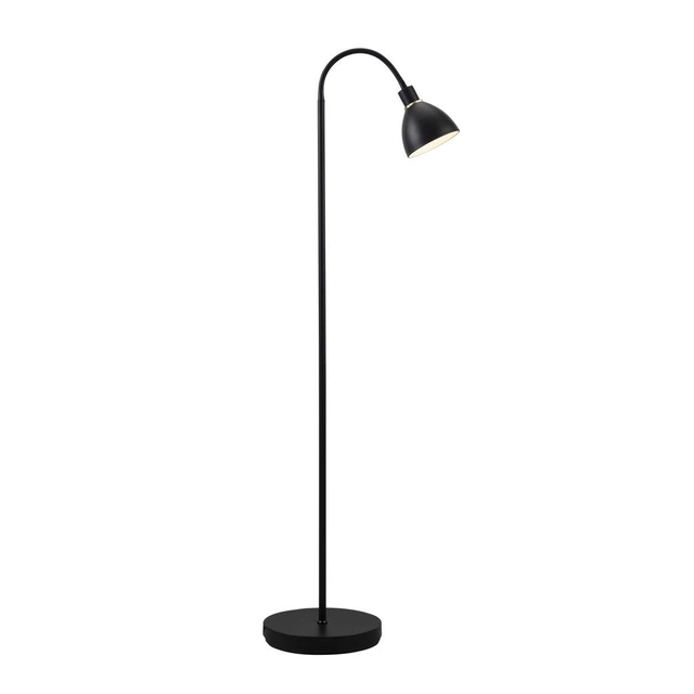 Ray leselampe gulv 155cm sort