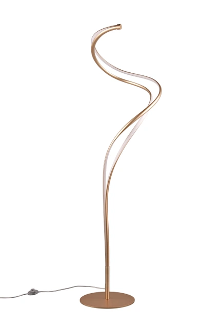 Nala LED gulvlampe 160cm messing
