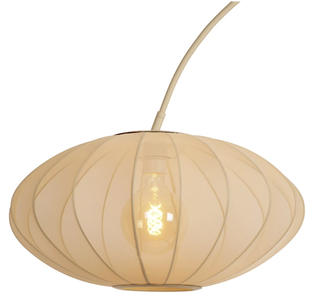 Corina Arc gulvlampe 192cm beige
