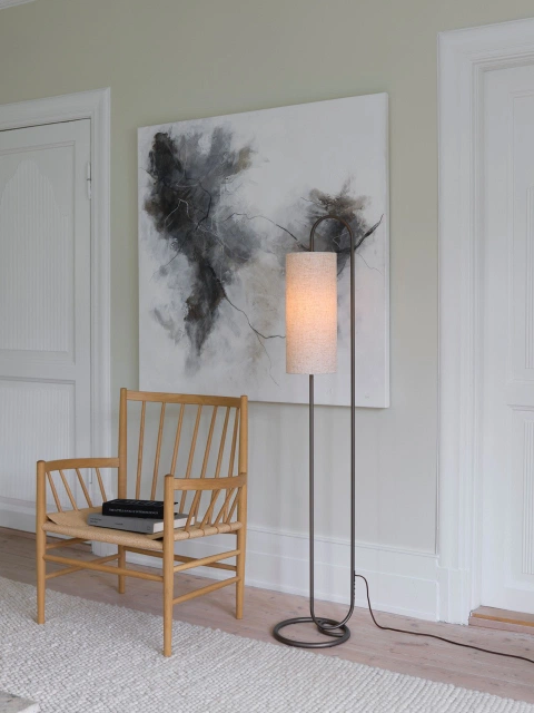 Loop gulvlampe 150cm brun