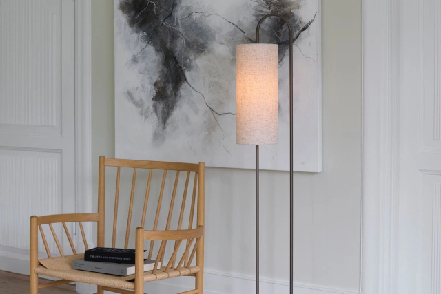 Loop gulvlampe 150cm brun