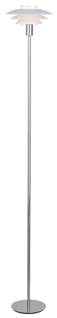 Joakim gulvlampe 135cm hvit/krom