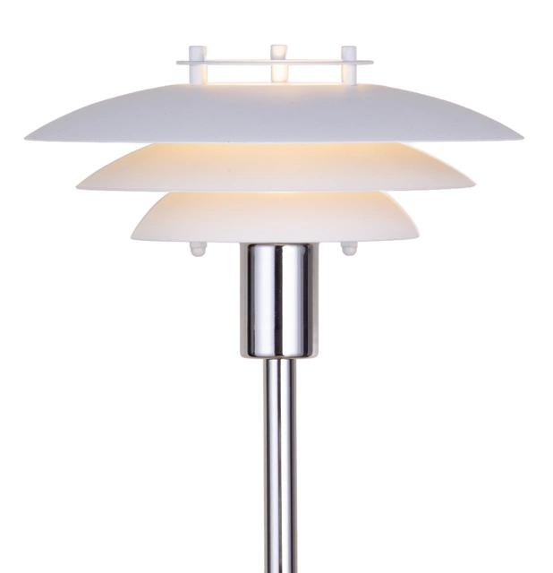 Joakim gulvlampe 135cm hvit/krom