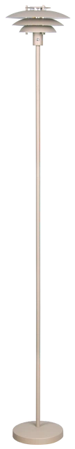 Joakim LED oppladbar gulvlampe 135cm beige