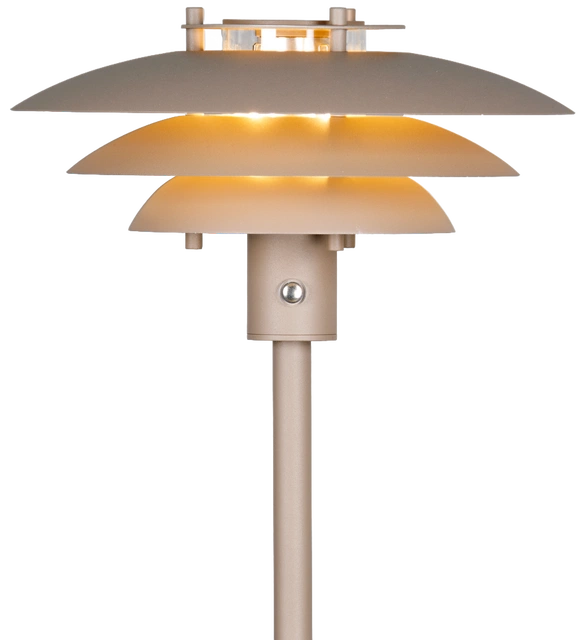 Joakim LED oppladbar gulvlampe 135cm beige