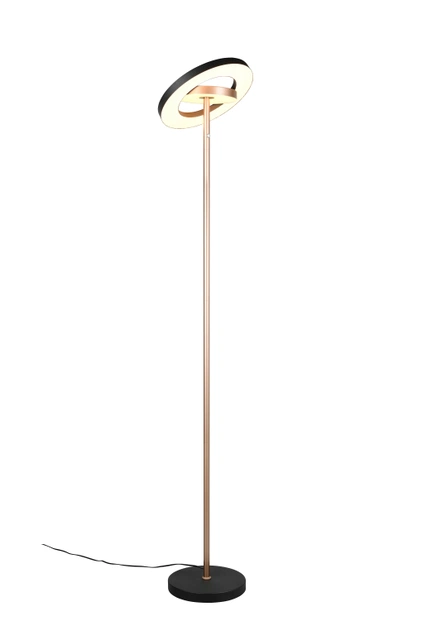 Guano LED gulvlampe 150cm sort