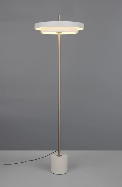 Keaton LED gulvlampe 140cm grå