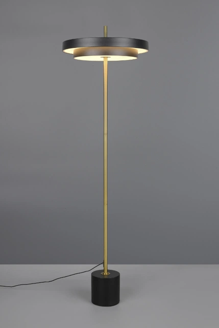 Keaton LED gulvlampe 140cm sort