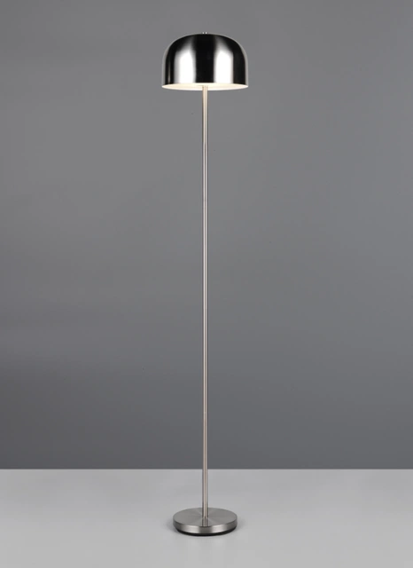 Jeff LED oppladbar gulvlampe 147cm stål